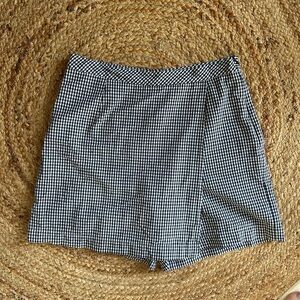 Vintage Gingham Skort